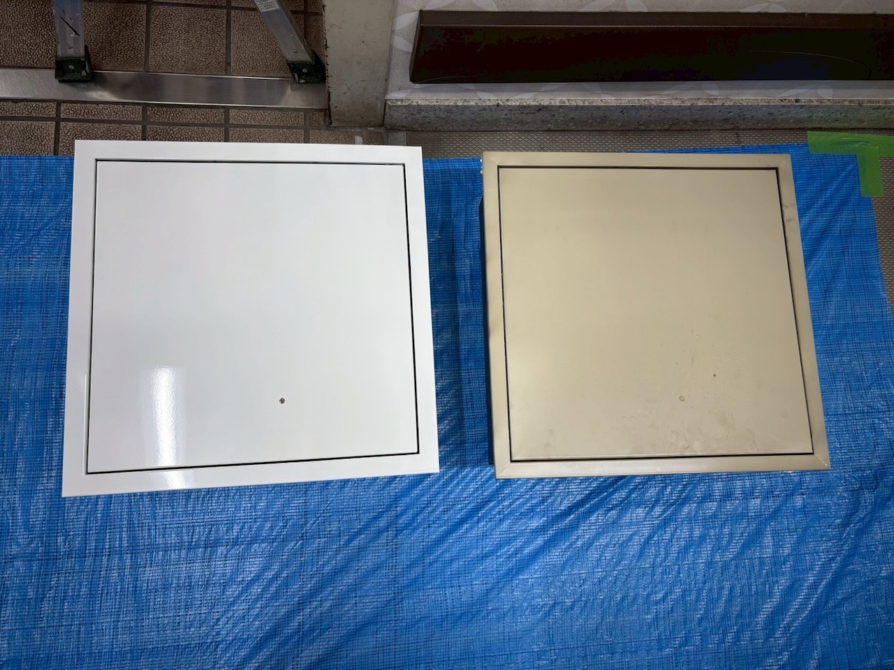 工事事例 - 排煙口の交換