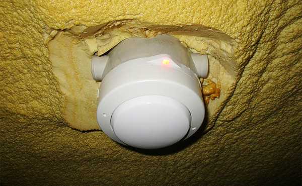 工事事例 - 自動火災報知設備 差動式スポット型感知器