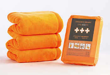 足柄防災の取扱商品。非常用圧縮毛布 EB-305BOX