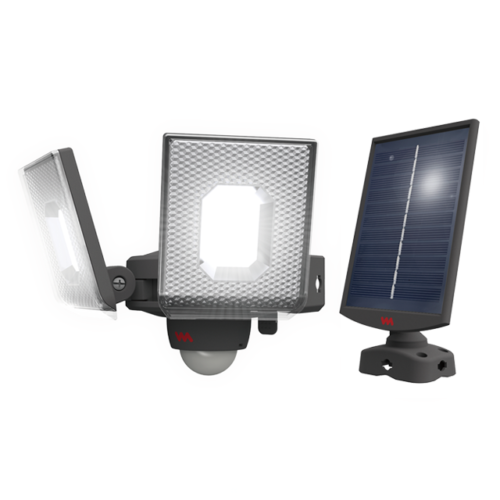 足柄防災の取扱商品。7.5W スライド型 LED ソーラーセンサーライト S-240L